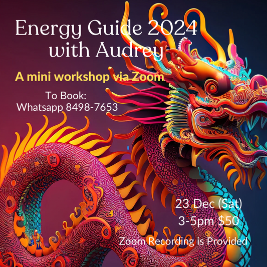 Energy Guide 2024 with Audrey ( a mini workshop)