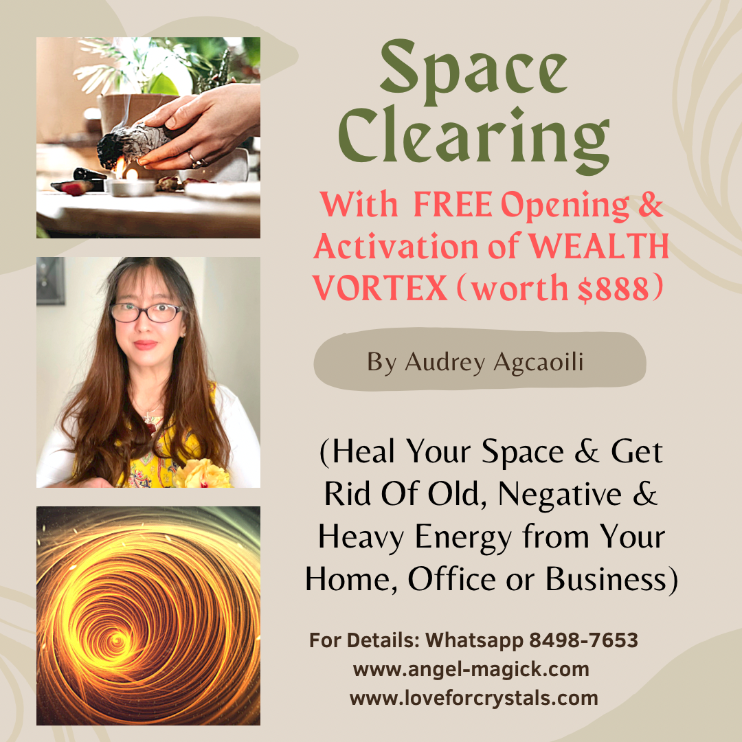 Space Clearing Session for Home and Business with Audrey